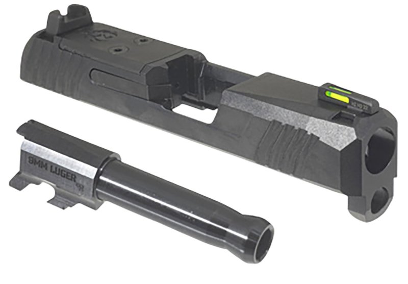 Ruger Max-9 Slide Assembly 9mm Luger Optic Ready Black Serrated