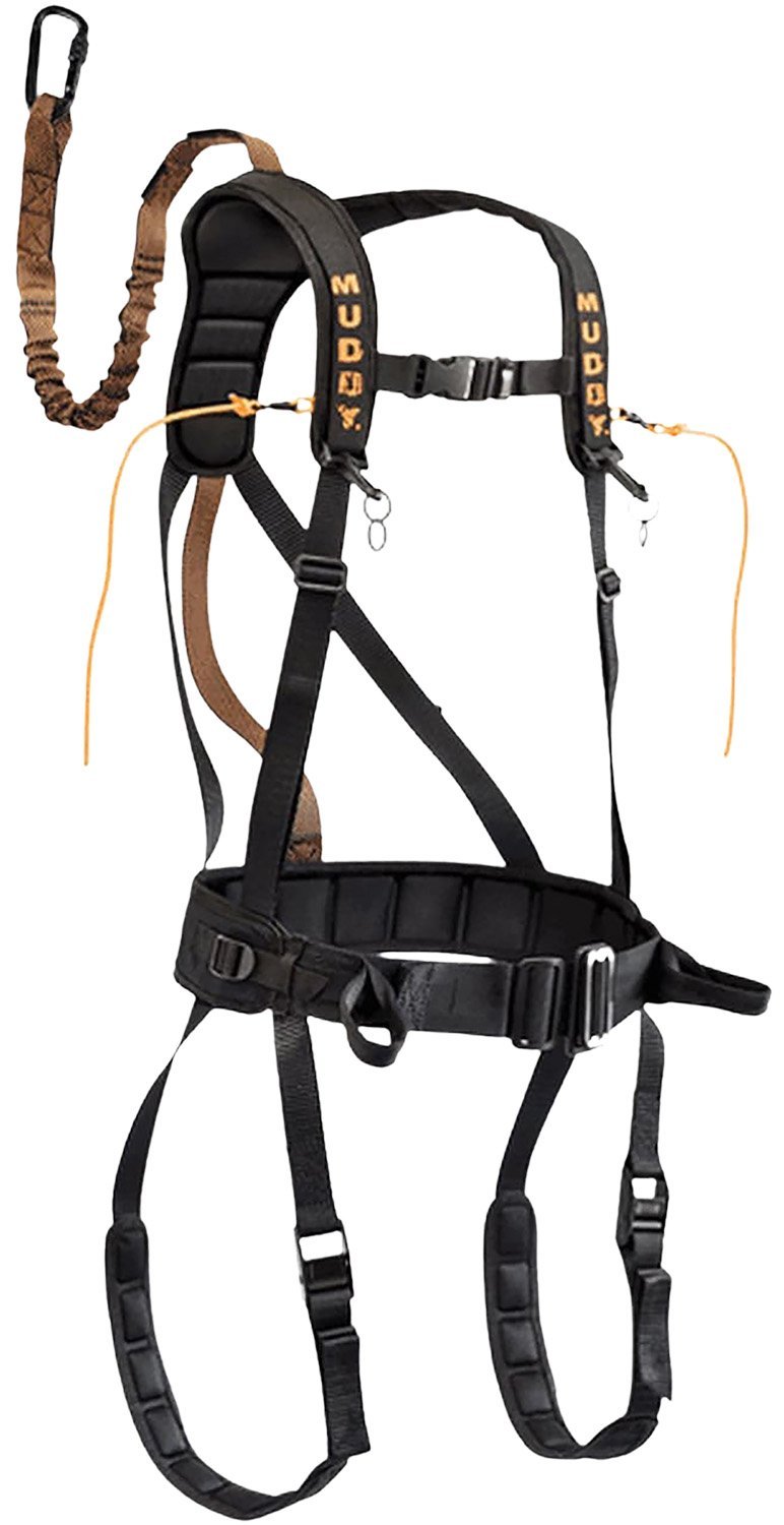 GSM Outdoors MUD-MSH400-L Padded Nylon 170-230 lb Max Waist 40in