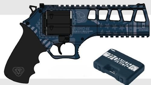 Chiappa Rhino 60DS L Frame 44MAG 6 In 6-Rounds Navy Blue