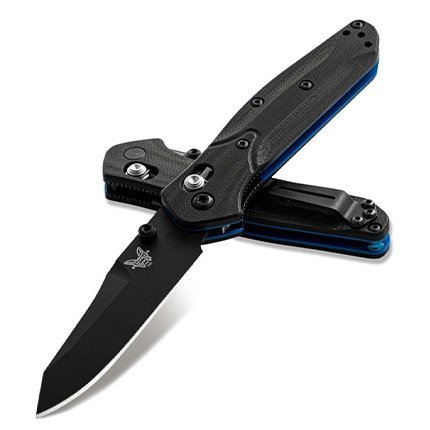 Benchmade 945BK-1 Mini-Osborne 2.9" S30V Blade Black G10 Scales