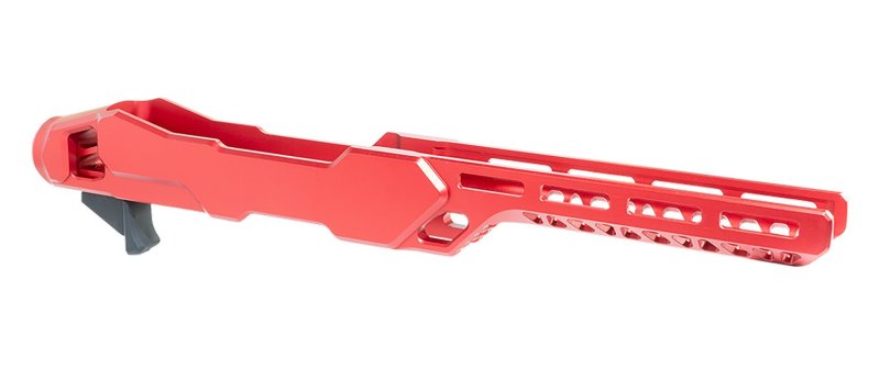 Timber Creek Enforcer Rifle Chassis ERC1022R Red Aluminum