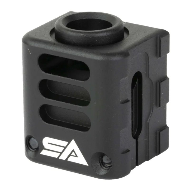 Glock 9mm Sylvan Arms SAGC9 Compensator 1/2x28 Black Anodized Finish