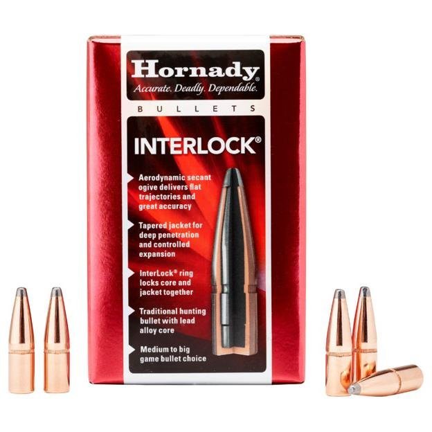 Hornady 3035 InterLock .308 150 gr RN 100/ct