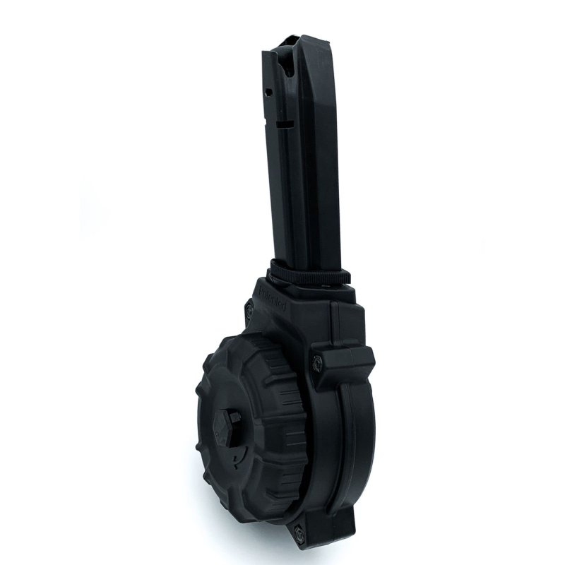 ProMag 50rd Black Polymer Drum Magazine f/Springfield XDM .40 S&W (DRM-A68)