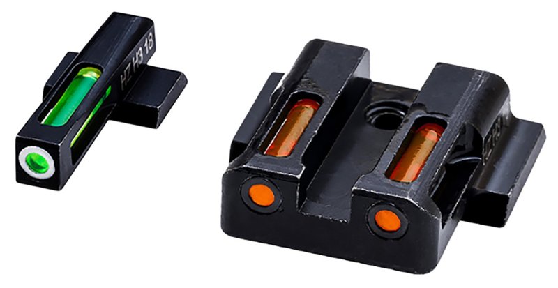 HiViz MPSN421 LiteWave H3 Sight Set for S&W Shield Green/Orange