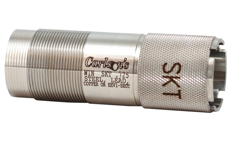 Carlson 19771 Choke Tube 12 Gauge .725 Stainless Steel Knurled End