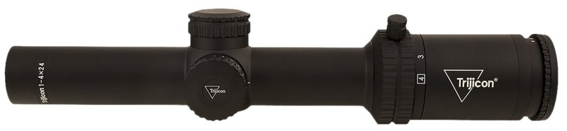 Trijicon 2900011 Credo 1-4x24mm Riflescope Matte Black Red MRAD Reticle