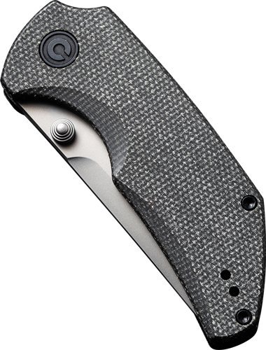 CIVIVI Thug 2 Dagger 2.69" Silver Blade Dark Green Micarta Handle