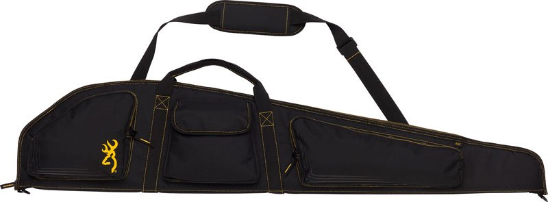 Browning Flex 50" Rifle Case Black and Gold Ripstop Fabric