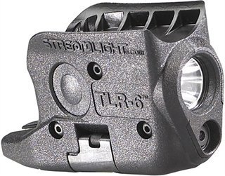 Streamlight TLR-6 Light w/ Red Laser Glock 42/43 100 Lumens