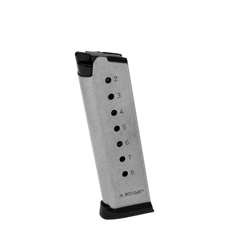Springfield Armory 1911 45 ACP 8-Round Stainless Steel Magazine PI6074