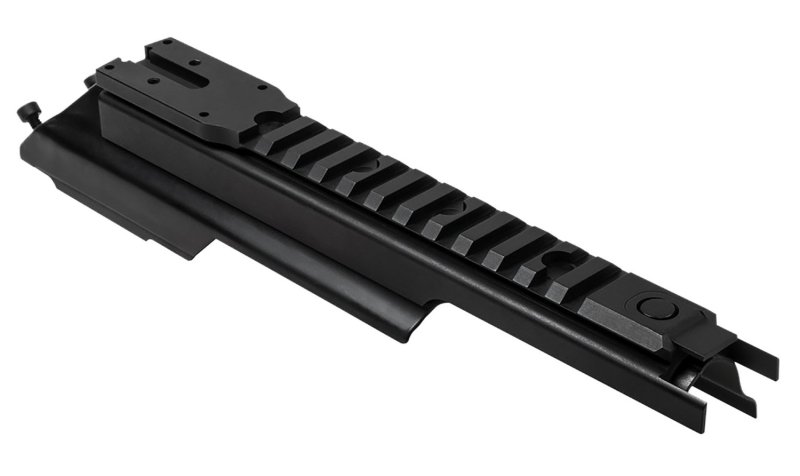 NcSTAR MAKMDV2 AK Micro Dot Mount Rail Receiver Cover Gen 2 9.5 In Black