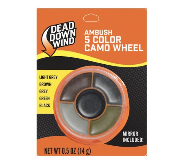 Dead Down Wind Camo Wheel 5 Color Face Paint