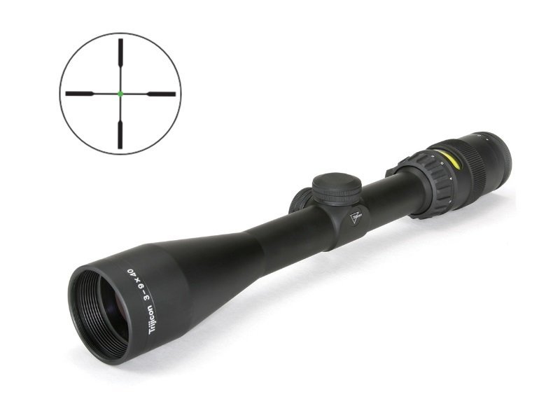 Trijicon 200002 AccuPoint 3-9x40mm Riflescope Duplex Crosshair Green Dot