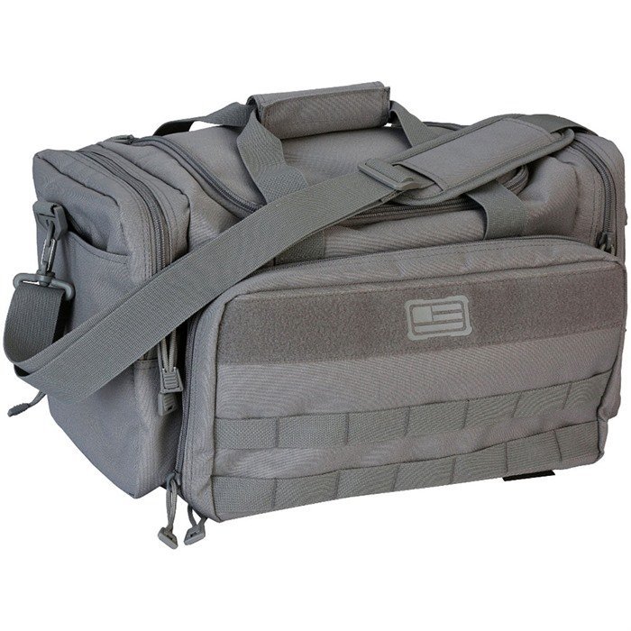 Evolution Outdoor 51314-EV Polyester Range Bag MOLLE Gray