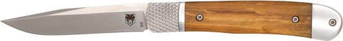 Cobratec Knives Trapper Hidden Release 3.12 In Olive Wood