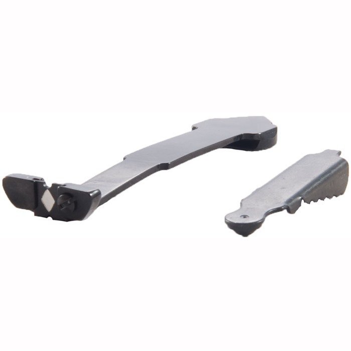 Marble Arms 006600 Rifle Dovetail #66 Flat Top Long Shank Rear Sight Black