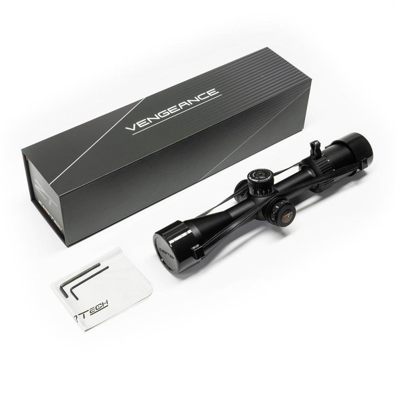 ZeroTech VENGEANCE 3-12x40 1 In Tube PHR4 Non-Illumin Reticle