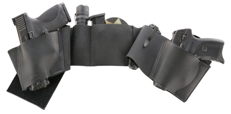 Galco UnderWraps 2.0 UWBKXL2 Black XL Leather/Nylon Holster
