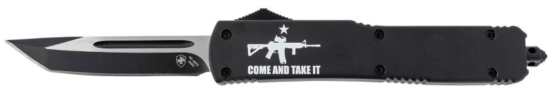 Templar MAR15231 Gen II OTF Tanto Knife 3.5" Black 440C Blade