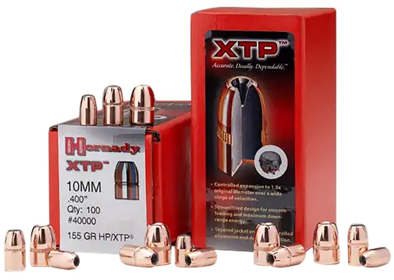 Hornady 40060 10mm Auto 200 Grain Hollow Point XTP 100 Rounds
