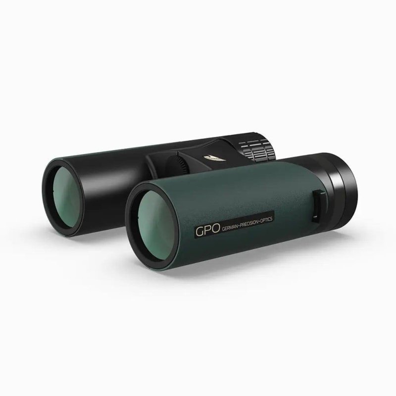 GPO B321 Passion ED Binoculars 10x32 Deep Green, Waterproof, Lightweight