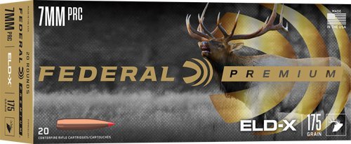 Federal Premium 7MM PRC ELD-X 175 Grain Polymer Tip 20 Pack