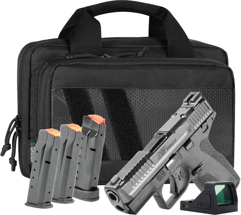 Smith and Wesson 14955 M&P9 Shield X 9mm 3.6" Black Armornite Semi-Auto
