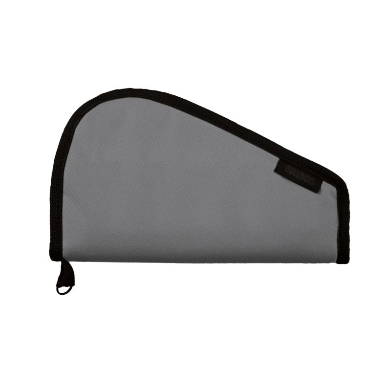 Bulldog BD611 Medium Pistol Rug Textured Gray Water-Resistant Nylon