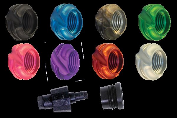 Specialty Archery 749-37L Peep Housing Black 1/4 In Ultra Lightweight