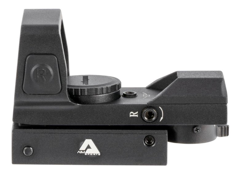 Aim Sports RT503F Reflex Sight 1x33mm Red/Green Multi Reticle Matte Black