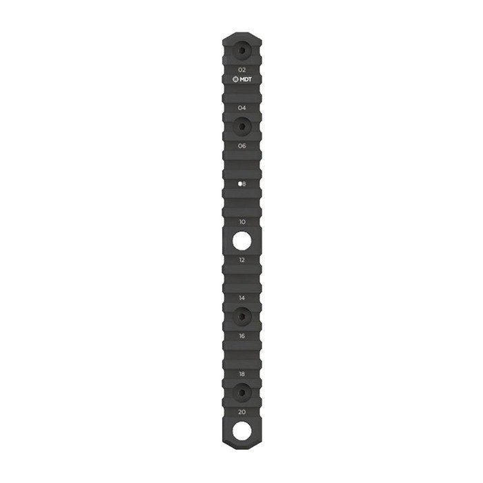 MDT 103459-BLK 8.6" M-LOK Picatinny Rail with Flush Cup Sling Mounts