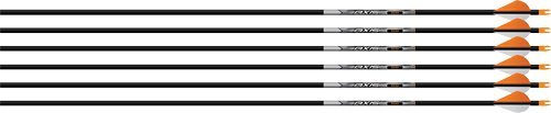 Easton 5mm Axis Sport Arrows 500 2" Bully Vanes 6-Pack