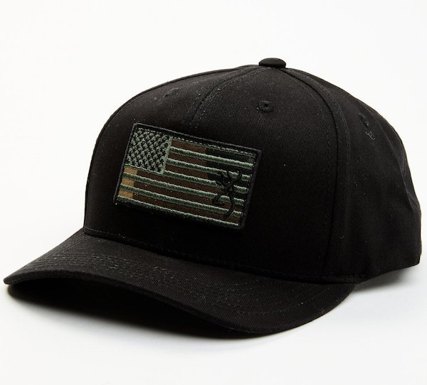 Browning BRN Cap Woodland Flag Black 308794991
