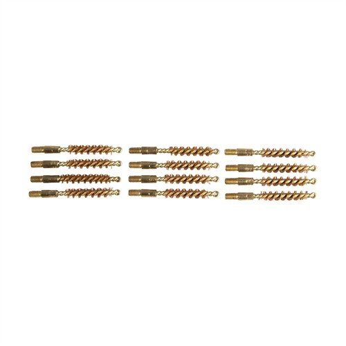 Brownells .22 Caliber Brass Brush 12 Pack Premium Clean