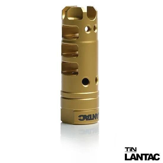 Lantac DGN556B-TIN Dragon Muzzle Brake .223/556 Gold Titanium Nitride