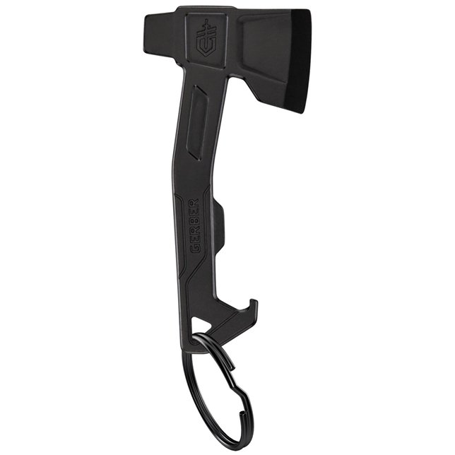 Gerber Hatchet Black Camping Fixed Blade Carbon Steel Composite Handle