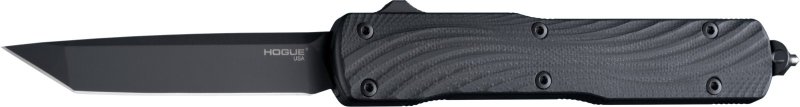 Hogue Counterstrike 34860 OTF Knife 3.35in Tanto Blade 20CV Black G10