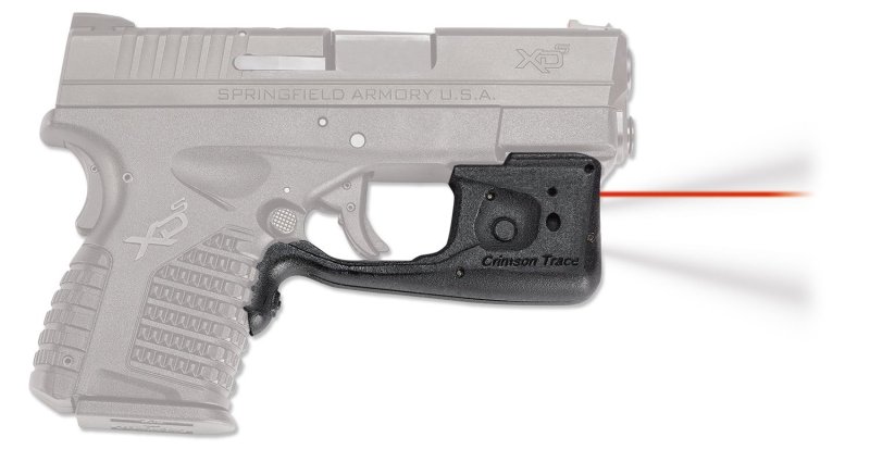 Crimson Trace LL-802 Laserguard Pro Springfield XD-S Red Laser 150 Lumen