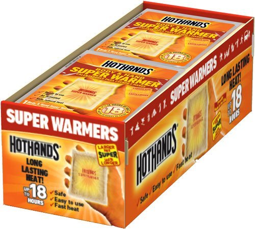 HotHands HH1ED240E Body & Hand Super Warmer 40-Pack 18 Hour Air-Activated