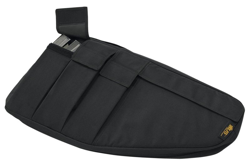 US Peacekeeper P30024 SMG/SBR Case, 26" Black, Water-Resistant Nylon