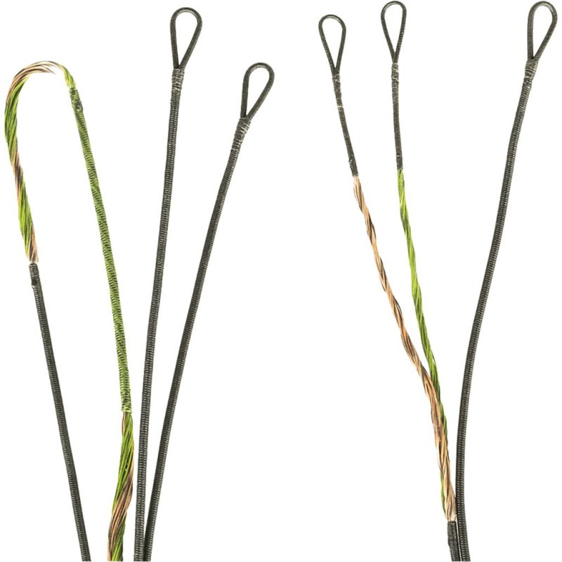 First String Mathews Halon X Premium String Kit Green/Brown