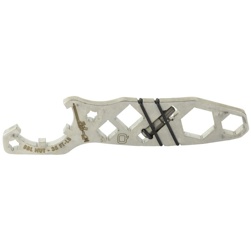 Q LLC The Fix Multi-Tool Stainless Barrel Nut Wrench Torx