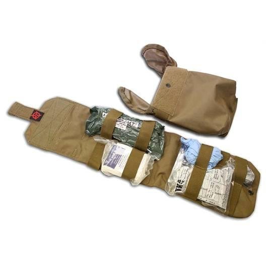 Blue Force Gear HW-TKN-MTKN-ESS-CB Trauma Kit Coyote Brown 2.5x4.5x7 In