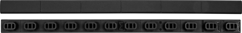 Magpul MAG602-BLK M-LOK Rail Cover Type 1, Heat-Resistant, Black, 2-Pack