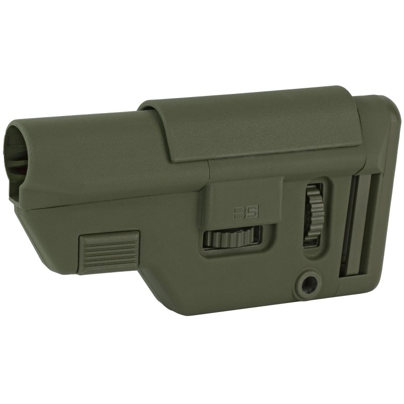B5 Systems Collapsible Precision Stock OD Green Medium Length
