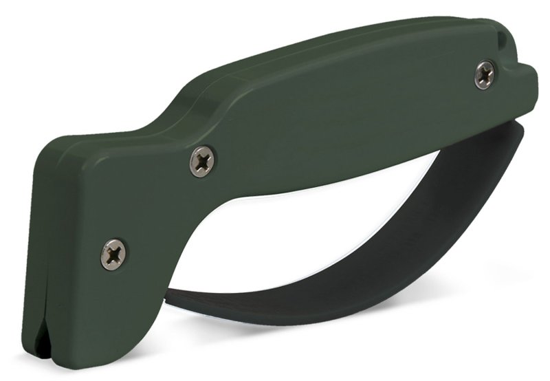FPI AccuSharp 008C Knife and Tool Sharpener OD Green