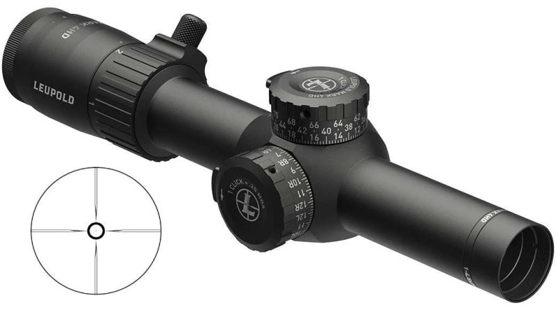 Leupold & Stevens Mark 4HD 1-4.5x24 30mm HPR1 Black 183314