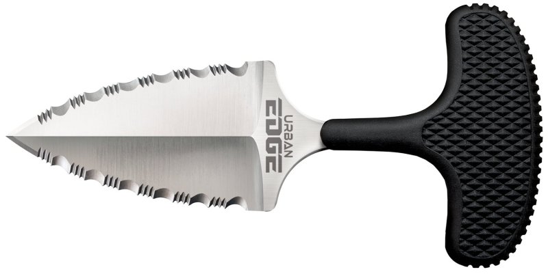 Cold Steel CS43XLSS Urban Edge 2.5" Serrated AUS-8A Blade Kray-Ex Handle