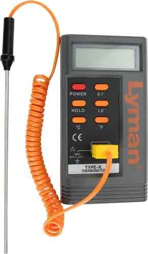Lyman Digital Lead Thermometer - Fast and Accurate, 6" Long Probe, Easy to Read Display